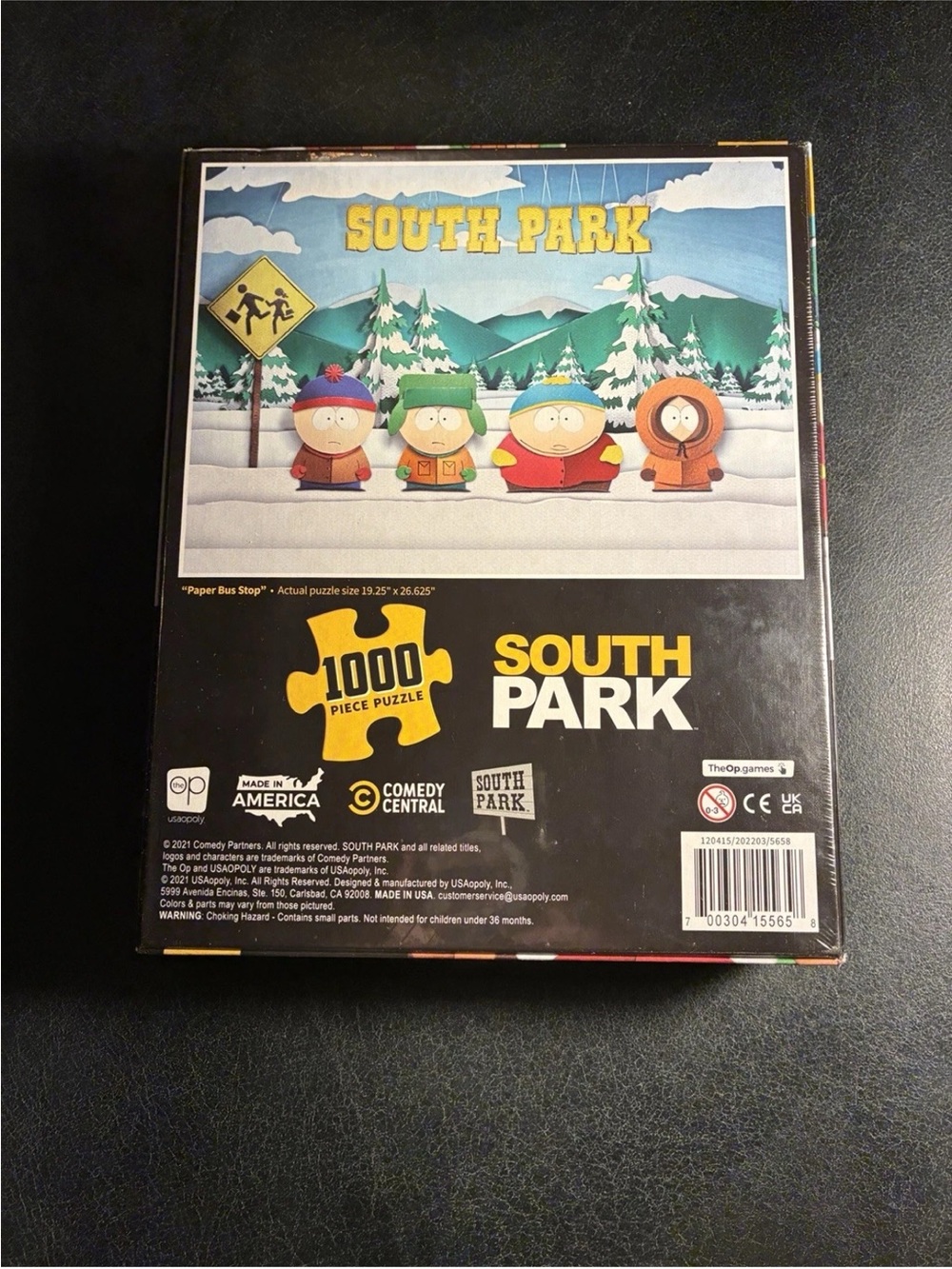 South Park 1000 Piece Jigsaw Puzzle The Op OP Games NEW SEALED